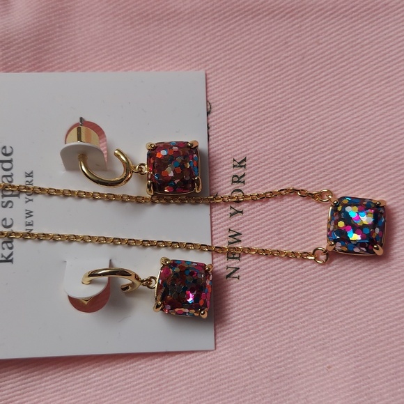 Kate Spade Gold and Sparkling Multicolor Jewelry Set - Picture 3 of 4
